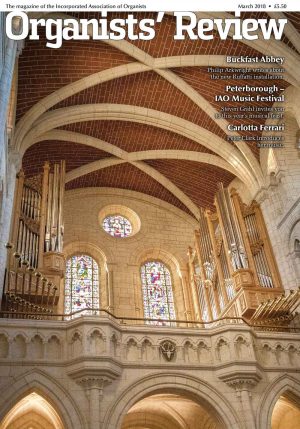 March 2018 - Organists' Review