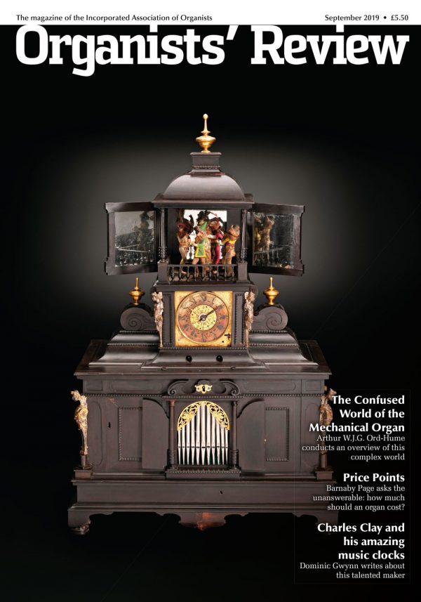 Organists Review - September 2019